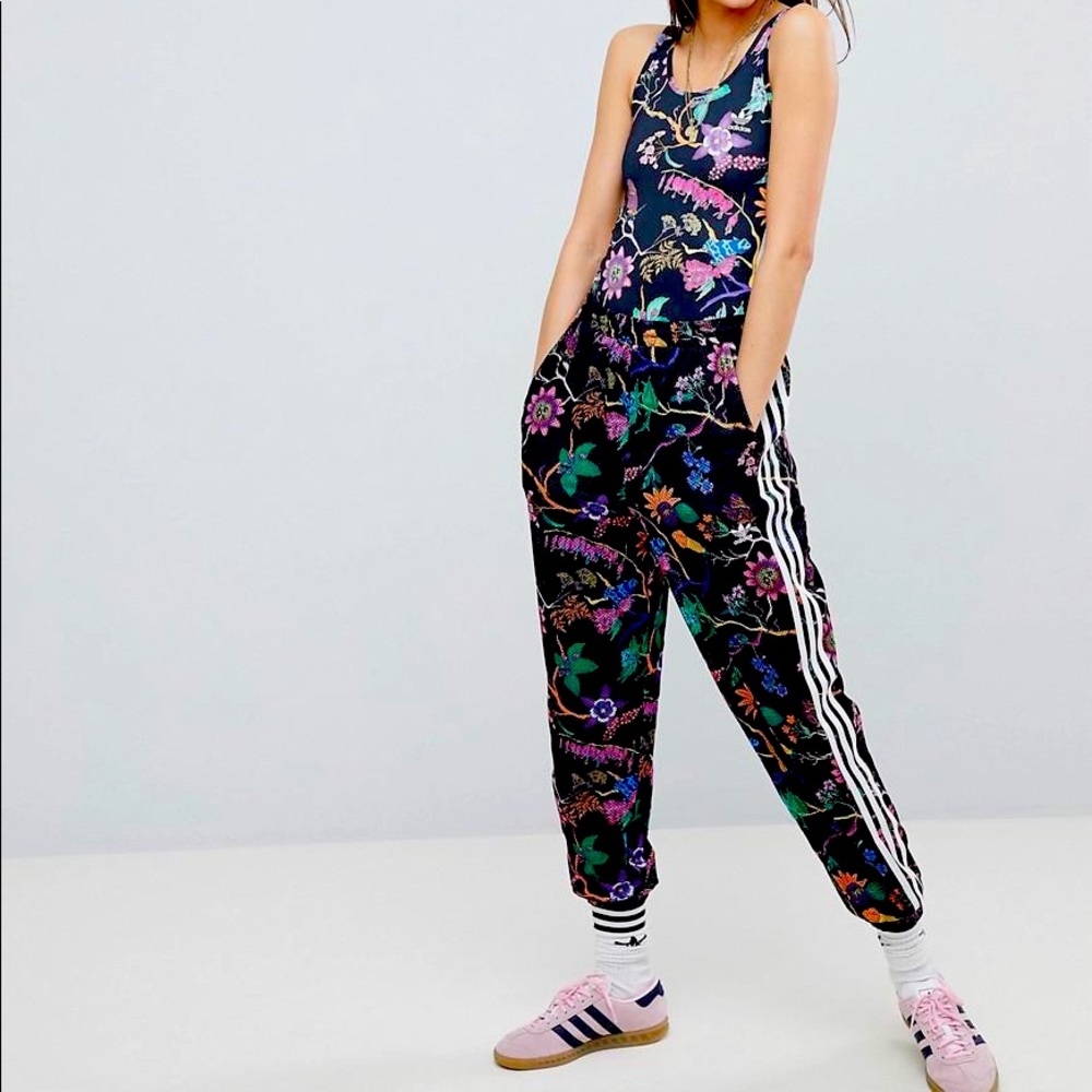 Adidas Originals Garden Print Floral Track Pant